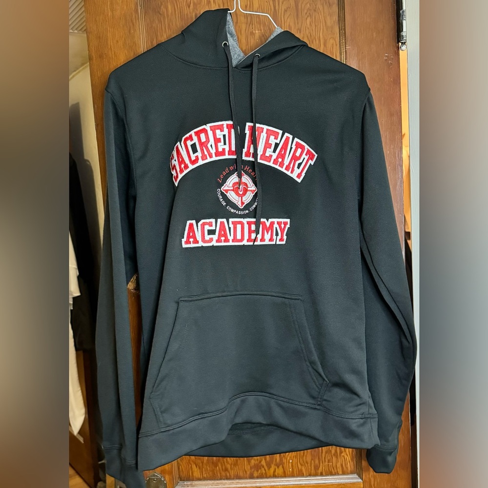 Sacred Heart Academy (Long Island, NY) Embroidered Hoodie Sweatshirt - Medium
